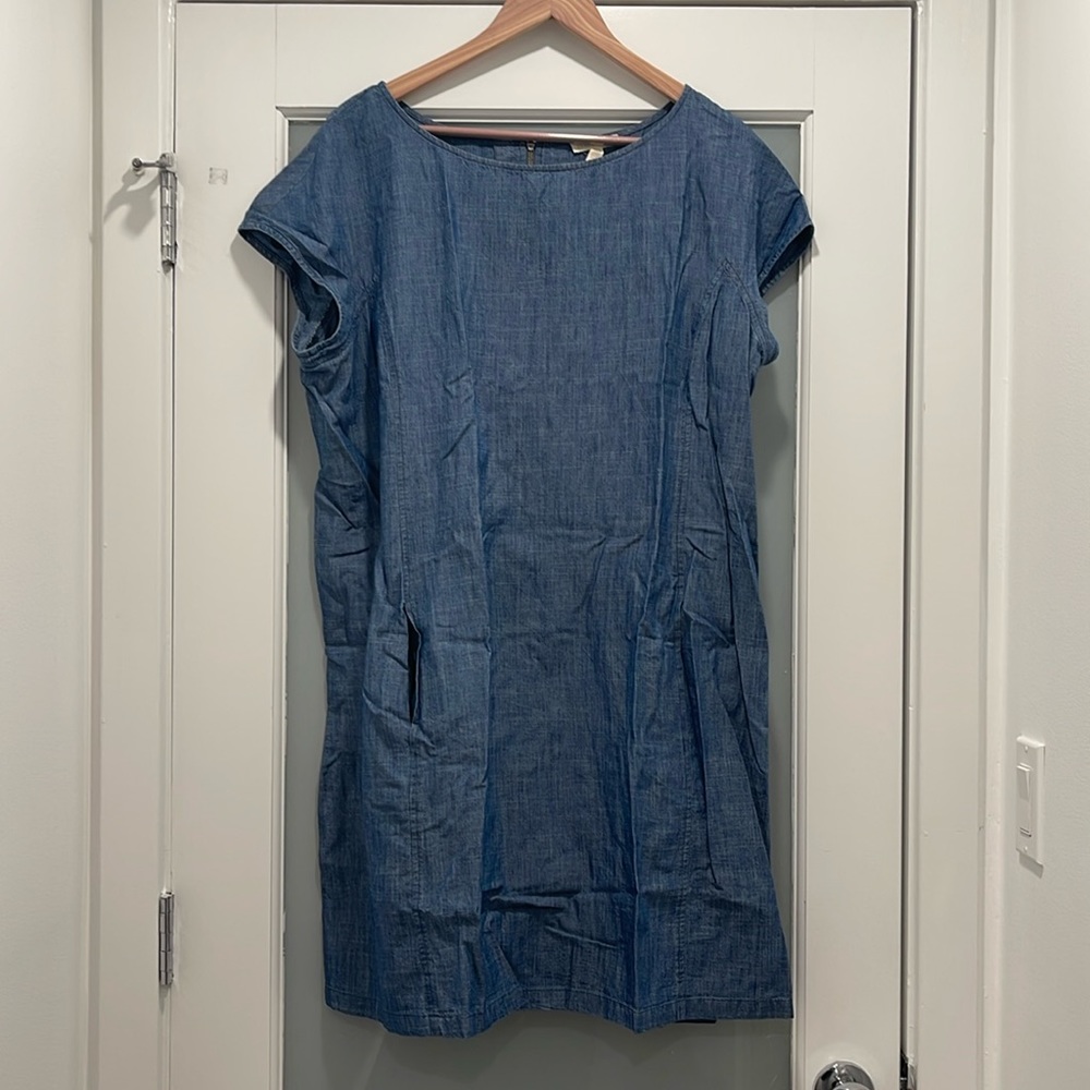 NWOT Eileen Fisher Denim Dress